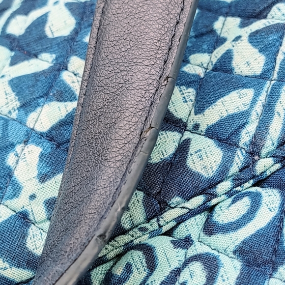 Vera Bradley Commuter Tote, Cuban Tiles with Matching Wristlet Wallet - Picture 9 of 13